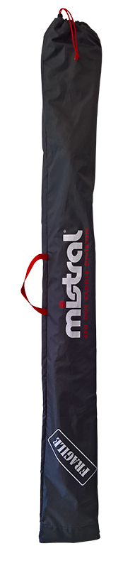 Carbon Composite Paddle Uni-Blade 8’1 Mistral Kanoa-Motu 2 tlg incl Bag ROT 