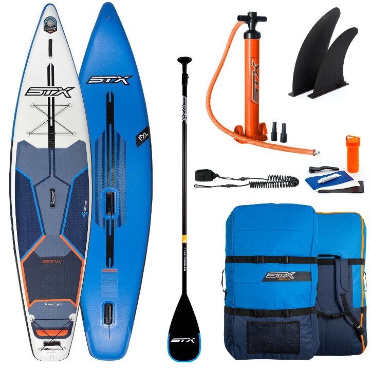 STX Touring Hybrid 11,6 SUP inflatable Windsurf with STX 20% Carbon Paddle 2022