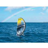 Cabrinha Mantis Wing mit Fenster graublau/gelb