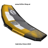 Cabrinha Vision Wing with windows yellow Wingsurfing 2023