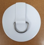 Leash Ring Abschleppöse D-Ring aus Niro mit Pad zum Aufkleben auf SUP