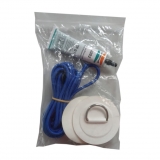 Retrofit Luggage Net D-ring Set with Glue and Rubber band