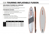 Naish Touring Air Fusion SUP inflatable S26 2022