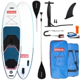 Ohana Freeride 10,6 x 32 x 6 SUP inflatable complete with SUP kayak paddle