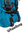 Sport Vibrations SUP Boardbag, Rucksack und Tasche mit Rollen für SUP aufblasbar