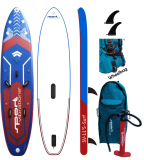 Sport Vibrations 11,5 Windsurf Touring SUP Board inflatable incl Carbon Composite Paddle
