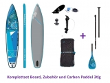 Starboard TIKHINE WAVE 12,6 Touring DELUXE SC SUP inflatable 2021 Set with Carbonpaddle