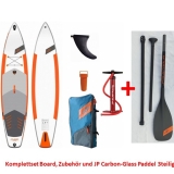 JP CruisAir LE 3DS 12,6 SUP inflatable with JP Carbon Glass SUP Paddle 3pcs
